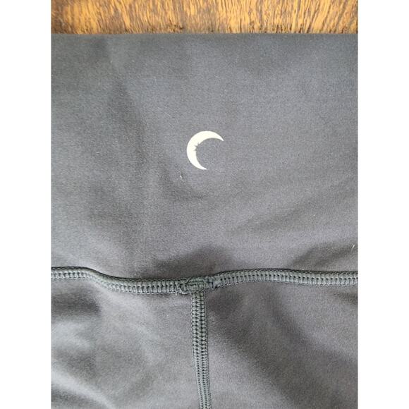 Zyia Active Storm Parallel Luxe Ribbed Leggings in Blue & Gray, Size 12 - Picture 4 of 4